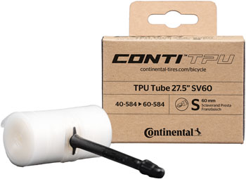 Continental TPU Tube - 650 x 40 - 60 / 27.5 x 1.6 - 2.4, 60mm Presta Valve EA Tubes