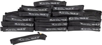 Teravail Bulk Tubes - 700 x 28 - 35mm, 48mm Schrader Valve, Box of 50 EA Tubes