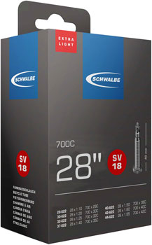 Schwalbe Extra Light Tube - 700 x 28 - 42mm, 40mm Presta Valve EA Tubes