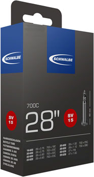 Schwalbe Standard Tube - 700 x 18 - 28mm, 40mm Presta Valve EA Tubes