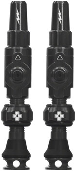 Muc-Off Big Bore Lite Tubeless Valve Stems - Small, 30mm, Black PAA Tubeless Valves