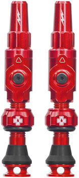 Muc-Off Big Bore Lite Tubeless Valve Stems - Small, 30mm, Red PAA Tubeless Valves