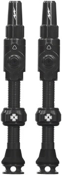 Muc-Off Big Bore Lite Tubeless Valve Stems - Large, 45mm, Black PAA Tubeless Valves