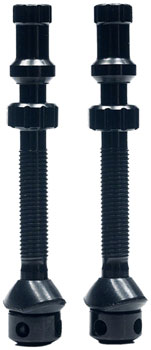 Stan's Tubeless Exo-Core Valve Stems - Alloy, Medium, Black, Pair EA Tubeless Valves