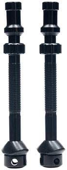 Stan's Tubeless Universal+ Valve Stems - Alloy, Tall, 35mm, Black, Pair EA Tubeless Valves