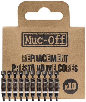 Muc-Off Valve Box Refill - Black Valve Core Pack of 10 BOX Valve Part