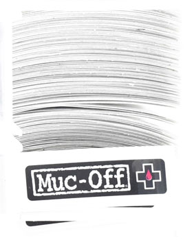 Muc-Off Valve Box Refill - Rim Sticker Pack of 160 BOX Valve Part