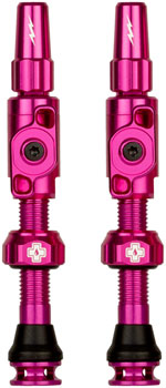 Muc-Off Big Bore Lite Tubeless Valve Stems - Medium, 35mm, -Pink EA Tubeless Valves