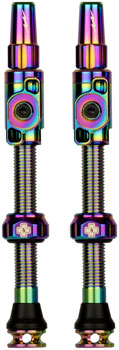 Muc-Off Big Bore Lite Tubeless Valve Stems - Large, 45mm, -Iridescent EA Tubeless Valves