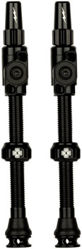 Muc-Off Big Bore Lite Tubeless Valve Stems - XLarge, 60mm, Black EA Tubeless Valves