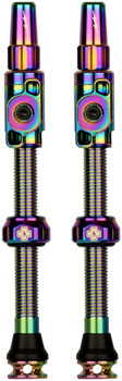 Muc-Off Big Bore Lite Tubeless Valve Stems - XLarge, 60mm, Iridescent EA Tubeless Valves