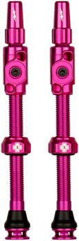 Muc-Off Big Bore Lite Tubeless Valve Stems - XLarge, 60mm, Pink EA Tubeless Valves