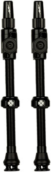 Muc-Off Big Bore Lite Tubeless Valve Stems - 2XLarge, 70mm, Black EA Tubeless Valves