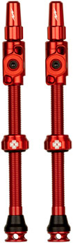 Muc-Off Big Bore Lite Tubeless Valve Stems - 2XLarge, 70mm, Red EA Tubeless Valves