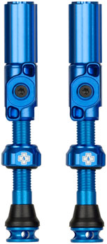 Muc-Off Big Bore Hyrid Tubeless Valve Stems - Small, 30mm, Blue EA Tubeless Valves