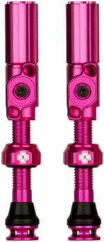 Muc-Off Big Bore Hyrid Tubeless Valve Stems - Small, 30mm, Pink EA Tubeless Valves