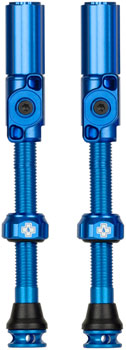 Muc-Off Big Bore Hyrid Tubeless Valve Stems - Large, 45mm, Blue EA Tubeless Valves