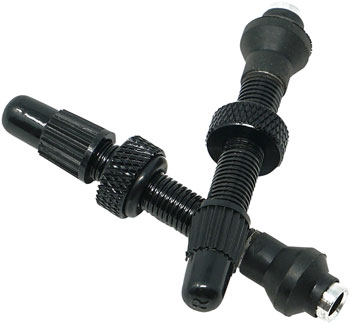 Industry Nine Tubeless Valves - 40mm, Black, Pair EA Tubeless Valves