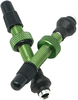 Industry Nine Tubeless Valves - 40mm, Lime, Pair EA Tubeless Valves