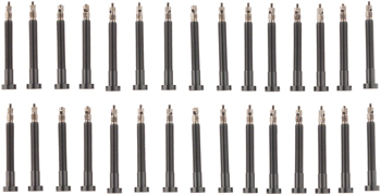 Muc-Off Tubeless Valve Box Refill - Black 44mm Stem, Pack of 30 PAK Tubeless Valves