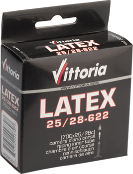 Vittoria Competition Latex Tube - 700 x 25-28, 48mm Presta Valve EA Tubes