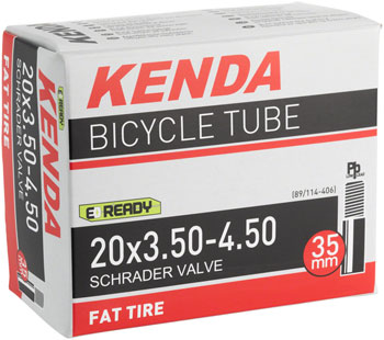 Kenda Tube - 20 x 3.5 - 4.5, Low Lead Schrader Valve EA Tubes