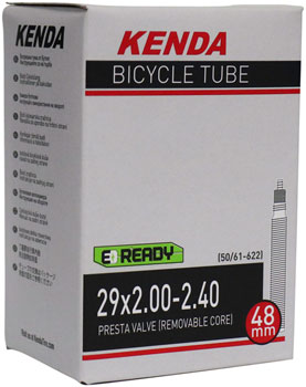 Kenda Tube - 29 x 2 - 2.4, 48mm Presta Valve EA Tubes