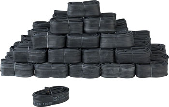 Teravail Bulk Schrader Tubes - 700 x 28 - 35mm, 35mm Presta Valve, Box of 50, *Damaged Packaging BOX Tubes