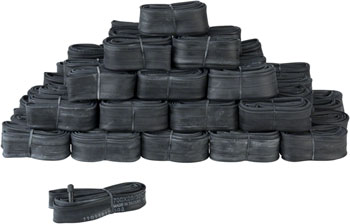 Teravail Bulk Tubes - 700 x 28 - 35mm, 35mm Schrader Valve, Box of 50 BOX Tubes
