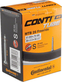 Continental Standard Tube - 26 x 2.3 - 2.7, 42mm Presta Valve EA Tubes
