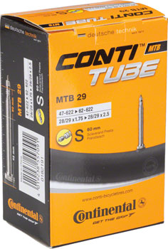Continental Standard Tube - 29 x 1.75 - 2.5, 60mm Presta Valve EA Tubes
