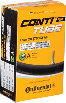 Continental Standard Tube - 700 x 32 - 47mm, 40mm Schrader Valve EA Tubes