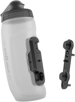 FIDLOCK TWIST Water Bottle Cage Set - Bike Base Mount, Bolt-On, 590ml, Clear EA Water Bottles
