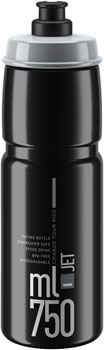 Elite Jet Water Bottle - 750ml, Black/Gray EA Water Bottles
