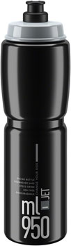 Elite Jet Water Bottle - 950ml, Black/Gray EA Water Bottles