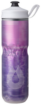 Hydrapak Polar Sport Pulse Insulated Water Bottle - 24oz, Purple EA Water Bottles
