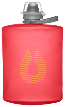 Hydrapak Stow Mountain Flexible Water Bottle - 500mL, Redwood EA Water Bottles