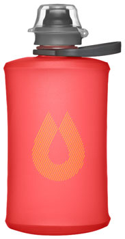 Hydrapak Stow Mountain Flexible Water Bottle - 350mL, Redwood EA Water Bottles