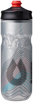 Hydrapak Polar Surge Ascent Insulated Water Bottle - 20oz, Silver EA Water Bottles
