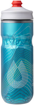 Hydrapak Polar Surge Ascent Insulated Water Bottle - 20oz, Blue EA Water Bottles