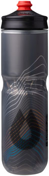 Hydrapak Polar Surge Ascent Insulated Water Bottle - 24oz, Black EA Water Bottles