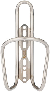 Wolf Tooth Morse Bottle Cage - Stainless Steel, Silver EA Water Bottle Cages