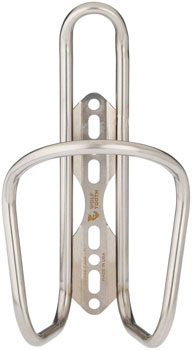 Wolf Tooth Morse Bottle Cage - Titanium, Silver EA Water Bottle Cages