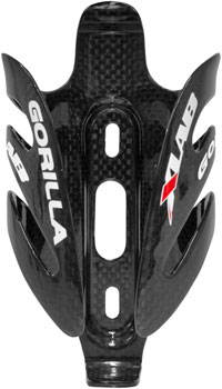 XLAB Gorilla HG Water Bottle Cage: Gloss Black Gloss Black EA Water Bottle Cages
