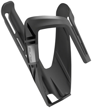 Elite Ala Water Bottle Cage - Soft Touch, Matte Black/Black Matte Black EA Water Bottle Cages