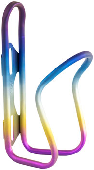Silca Sicuro Water Bottle Cage - Titanium, Rainbow Anodized Rainbow EA Water Bottle Cages