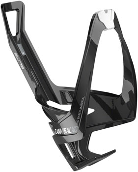 Elite Cannibal XC Bio Water Bottle Cage - Black/White EA Water Bottle Cages