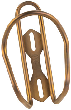 Silca Anodized Titanium Bottle Cage - Bourbon EA Water Bottle Cages