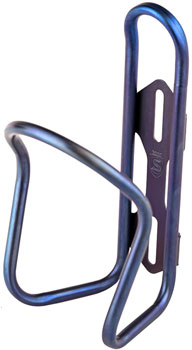 Silca Anodized Titanium Bottle Cage - Royal Purple EA Water Bottle Cages