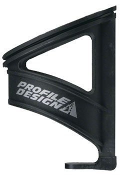 Profile Design Nylon Kage Water Bottle Cage with Retention Band: Black EA Water Bottle Cages